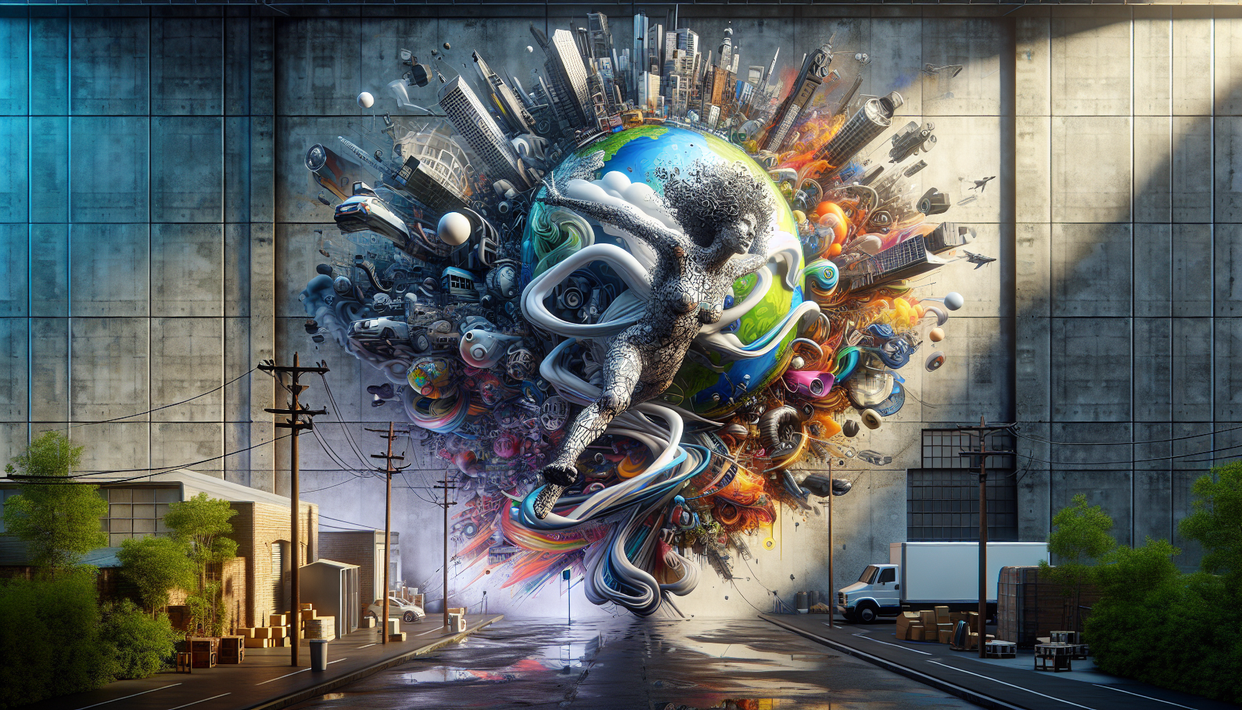 découvrez le monde du street art et son utilisation de la technologie en france et à travers le monde. explorez l'art urbain innovant et ses liens avec la technologie.