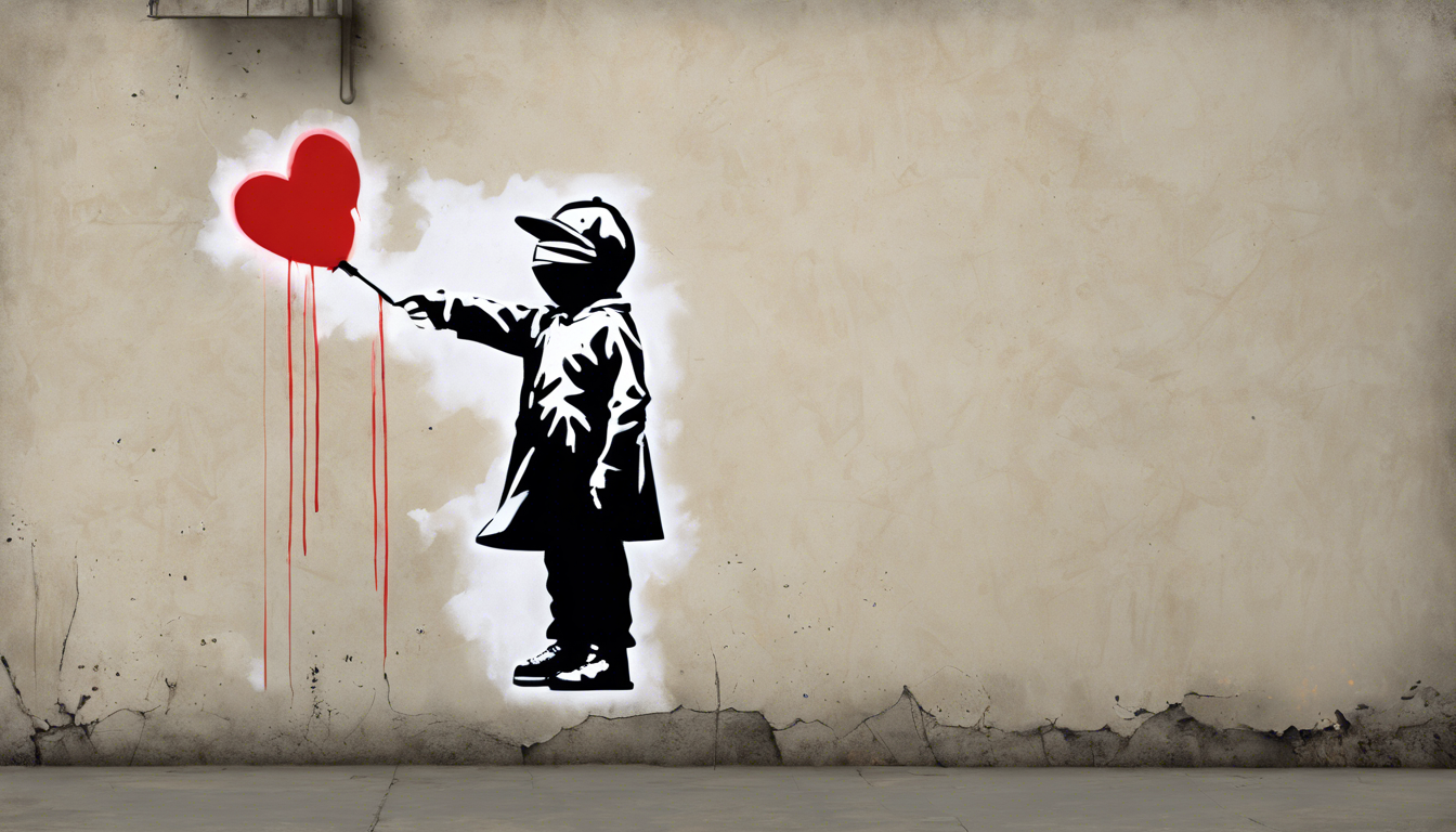 découvrez le message caché derrière l'art de banksy et son impact sur la société. une exploration captivante de l'oeuvre du célèbre artiste de rue.