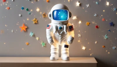 plongez dans un univers fascinant avec notre veilleuse astronaute ! transformez chaque nuit en aventure spatiale grâce à cette veilleuse qui enchante les petits et les grands. idéale pour apaiser les enfants, elle crée une atmosphère magique dans leur chambre tout en stimulant leur imagination.